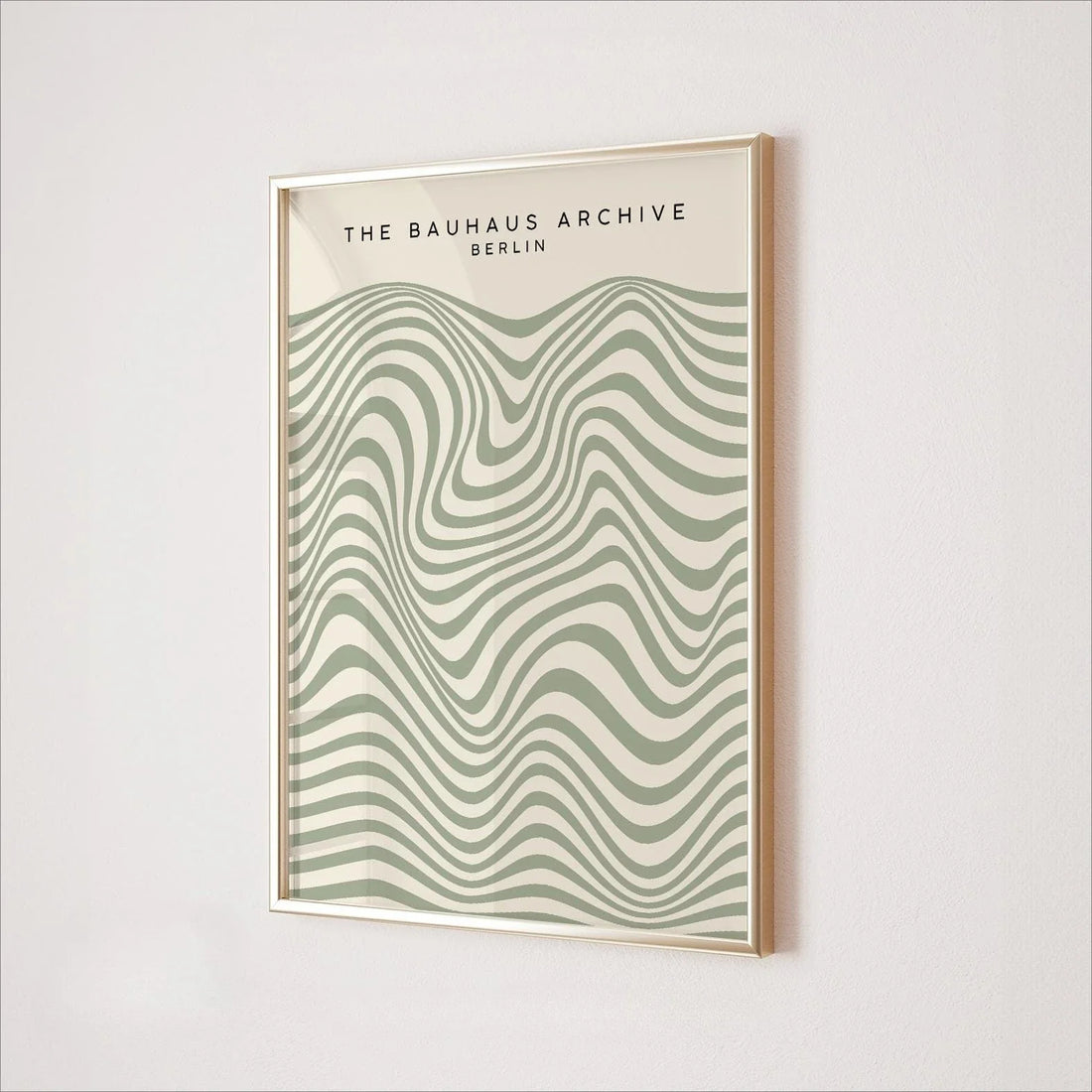 Sage Green Wall Prints Bauhaus Wall Art  Abstract Modern Bedroom Posters Trendy Neutral Above Sofa Living Room Art Wall Prints