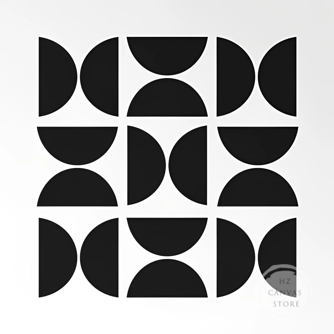 Wall Art Canvas Print Painting Posters Pictures Square Simple Black White Abstract Nordic Modern Porch Living Room Home Decor