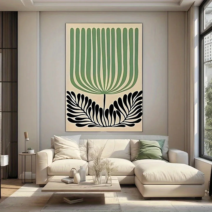 1pc Frameless Modern Abstract Canvas Art Print - 31.49x47.24 Inches, Waterproof, Ideal for Living Room, Bedroom, Office - Unique